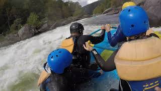 Whitewater rafting at Upper Gauley, WV