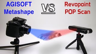 Revopoint Popscan vs Agisoft Metashape 3D scanning Showdown #TeamSeas