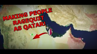 MAKING COUNTRIES RAGEQUIT AS QATAR A - Z | RISE OF NATIONS TUTORIAL