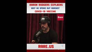 Aaron Rodgers explains why he spoke out against Covid-19 vaccine…