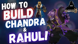 HOW to Build WATER & DARK BEAST MONKS! Chandra & Rahul! - Summoners War Chronicles