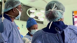 Laparoscopic hysterectomy by Dr. Mohammed Musthaq, VOG in Kandy.