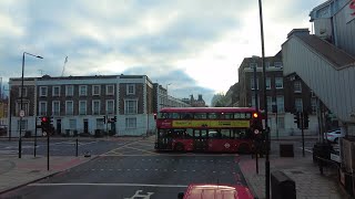 London Bus Route 27 Full Journey From Camden To Hammersmith Grove