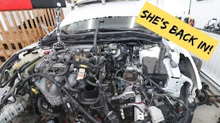 Mazdaspeed3 The engine is installed! | Engine Swap Series Part 6