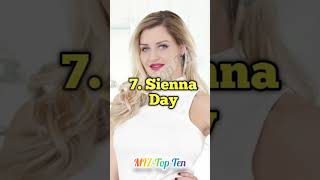 Top Ten Most Beautiful Pornstars | MIZ Top Ten #bollywood #love #top #shorts #top #top10