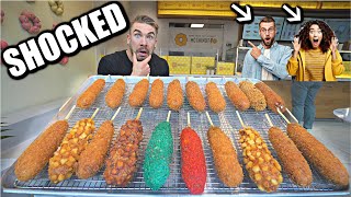 THE BIGGEST CORN DOG EATING CHALLENGE IN WASHINGTON | Joel Hansen Raw