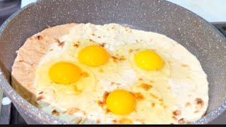 Better than pizza! Just pour eggs on the tortilla and you'll be amazed at the results!