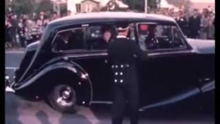 15. oktober 1961 - Kong Frederik og Dronning Ingrid besøger St. Magleby Kirke