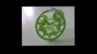 süper kolay ve şık halka küpe yapımı super knitting model earring making otantik takı