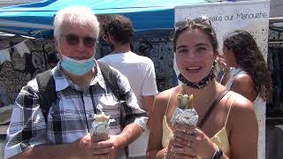 tasteimonials on Manoushe - Lebanese flat bread new to Kensington Market- " "its so authentic..."