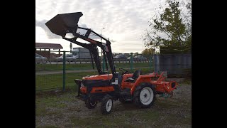 Kubota GL 21 с Фронтальным погрузчиком. Цена: 756 000 т.р.= 9 947 USD