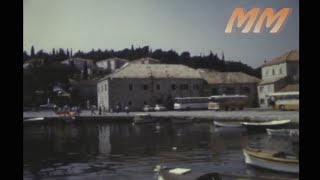 Cavtat area Croatia 1977ish old cine film 354