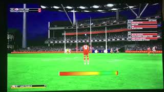 Lance Franklin 1000th goal AFL Evolution 2