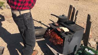 Hooked Up With A Wood Burning Stove!