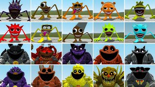 All Mecha Titan Smiling Critters Poppy Playtime Chapter 3 VS Sonic Tapes Family In Garry's Mod,...