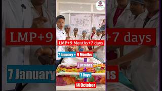 How to Calculate Expected Delivery Date | Expected Delivery Date Calculation | Health Sector #shorts