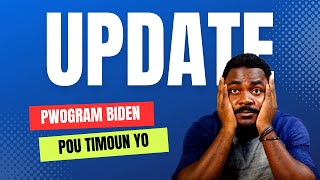 Nan Pwogram Biden nan gen yon enpòtan UPDATE moun ki ap vwayaje ak minè yo