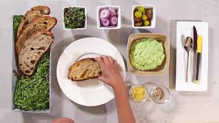 Edamame Toast Recipe