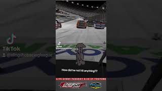 INSANE Save! Nascar Simracer Dodges HUGE Crash in iRacing! Heart-Stopping Action on the Track!"