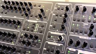 NAMM 2012: Lamar Mitchell checks out The Schmidt Analog Poly Synthesizer