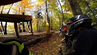 Last of the season Downhill shredding at Mountain Creek Bike Park 2015 gopro black