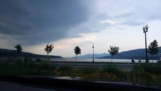 Time Lapse - Storm Over Lake George NY July 2018