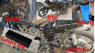 Dismantle of TVS  star city bike Battery box | jms reddy |