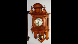 Lorenz Furtwängler Söhne LFS 1901 Antique German wall clock #AntiqueClocksDepot