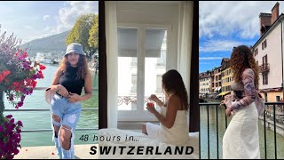 48 HOURS IN SWITZERLAND: My first solo travel vlog!