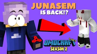 OMOCRAFT S2 - JUNASEM IS BACK😱 (Minecraft Tagalog)