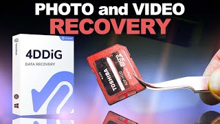 How to — Recover Photos and Videos from SD Card with 4DDiG Data Recovery