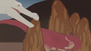 Disney Carnotaurus vs Rudy | Disney dinosaur | ice Age three | idk :]