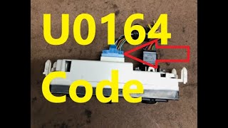 Causes and Fixes U0164 Code: Lost Communication with HVAC Control Module