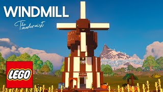 How to Build a Working Windmill in Fortnite Lego!