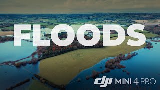 DJI Mini 4 Pro Footage: Floods