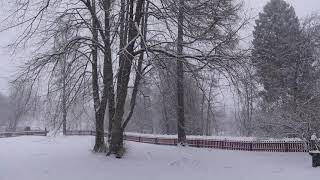 snø i prestegården