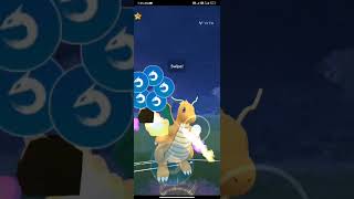 Dragonit vs tem rocket in Pokemon go #pokemongo #pokemon #shots #viral