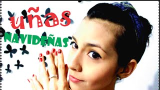 Vivi: uñas navidadeñas parte 1