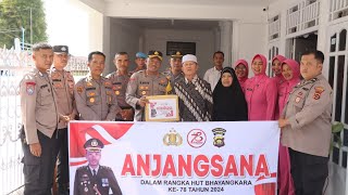 Kegiatan Anjangsana Polres Kerinci dalam rangka HUT Bhayangkara ke-78 Tahun 2024.