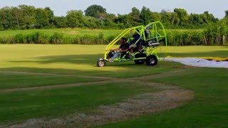 My First Powered Parachute Flight - Takeoff