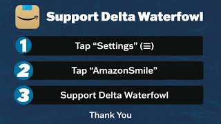 Support Delta Waterfowl on Amazon Smile!