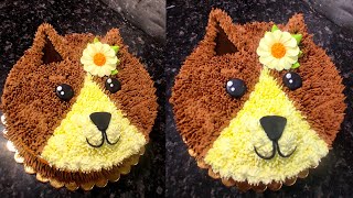 🔥Teddy Cake Design🔥/💯टेडी केक बनाने का आसान तरीका❤️ #cake #making