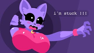 Catnap Girl  I'm stuck! | Poppy Playtime chapter 3 Animation