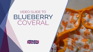 Blueberry Coverall Onesize Wraps Video Guide - The Nappy Lady