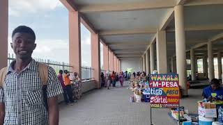 4K /  Bus station in  Dar Es Salam Tanzania Africa