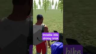 Invisible Bike Driving Trick in Indian Bike Driving 3D #Invisible