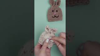 How to knit an egg cozy 🐰 #shorts #eastercrafts