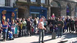 Edinburgh - Sword Swallower