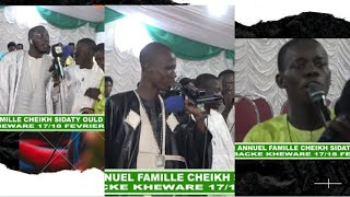 les nabiens thierno Dieng ,alla Gueye ,et mouhamed gueye  Gamou famille CHEIKH Sidaty Ould HABIB