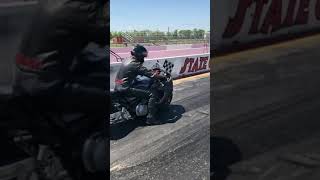 Keith Salles SCR 1/8th mile testing 60" turbo hayabusa